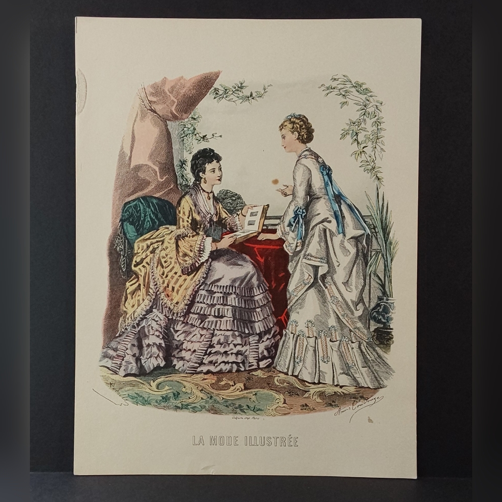 VINTAGE ART PRINT / 9"x 12" (#653)